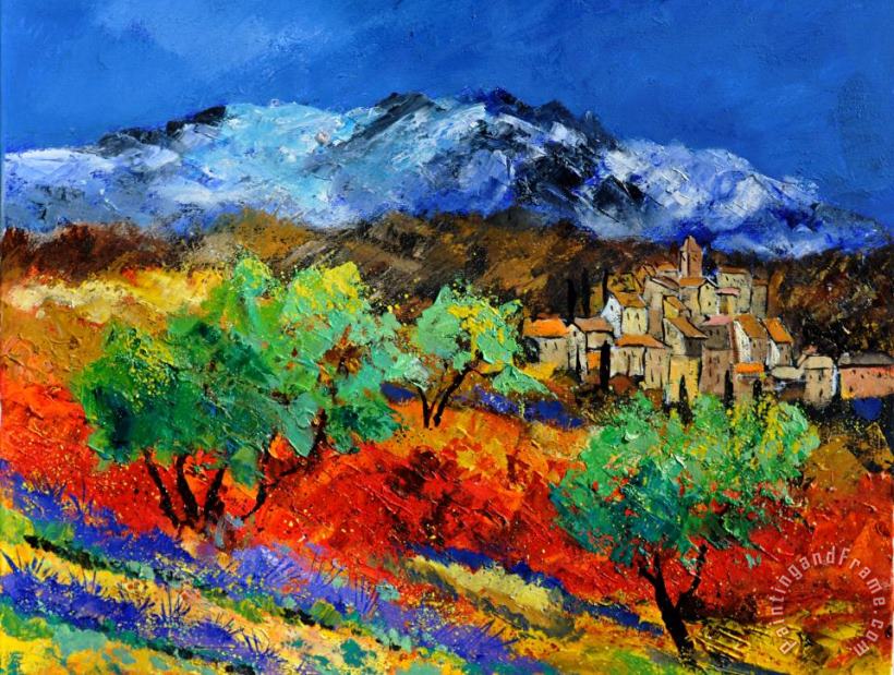 Provence 790050 painting - Pol Ledent Provence 790050 Art Print
