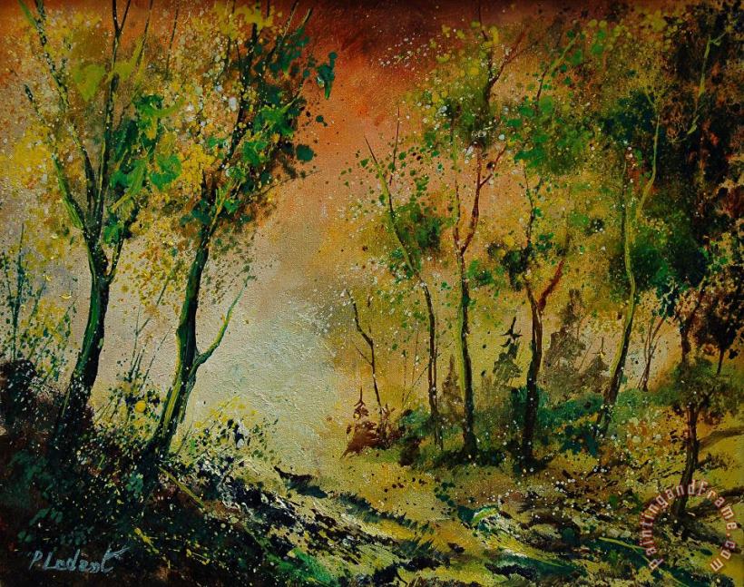 Pol Ledent Sprin In Wood 45 Art Painting