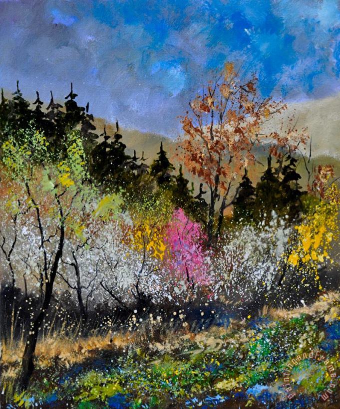 Pol Ledent Spring colors Art Painting