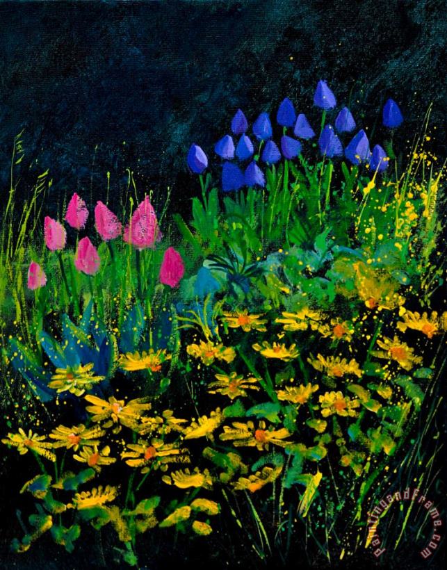 Pol Ledent Spring In The Garden painting - Spring In The Garden print ...