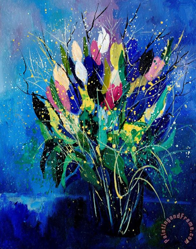 Pol Ledent Tulips 45 Art Painting