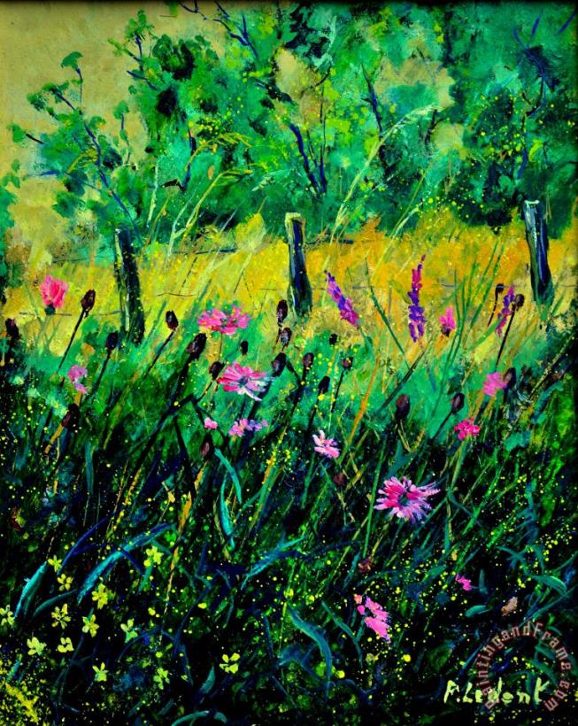 Pol Ledent Wild Flowers 451190 Art Painting