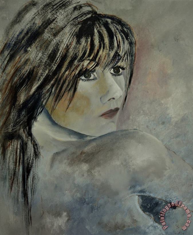 Young Girl 561110 painting - Pol Ledent Young Girl 561110 Art Print