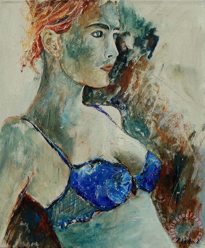 Pol Ledent Young lady 56 Art Painting