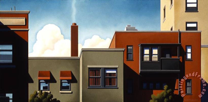 Above The Visitors painting - R. Kenton Nelson Above The Visitors Art Print