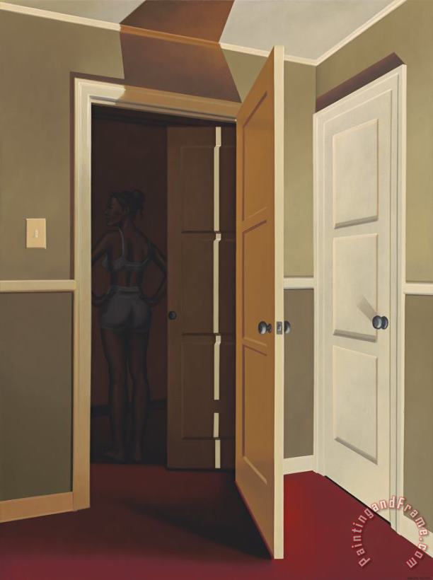 Doors, 2023 painting - R. Kenton Nelson Doors, 2023 Art Print