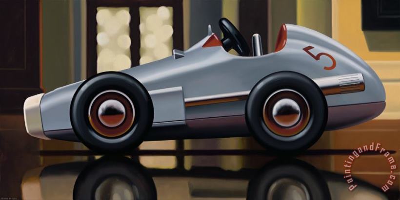 R. Kenton Nelson Micro Racer, 2020 Art Print