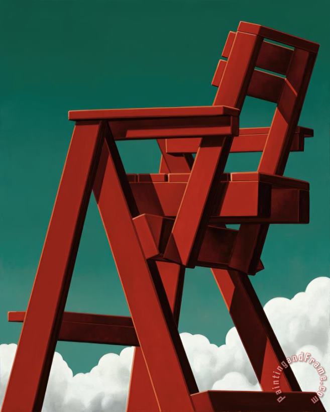 R. Kenton Nelson Sky Chair, 2022 Art Painting