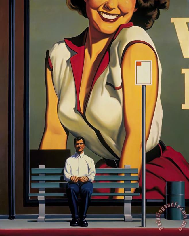 Why Not, 2005 painting - R. Kenton Nelson Why Not, 2005 Art Print