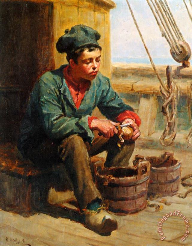 Ralph Hedley The Cabin Boy Art Print