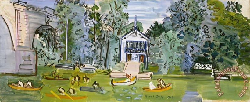 Raoul Dufy Joinville Art Painting