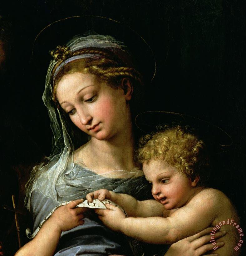 Raphael The Virgin of the Rose Art Painting