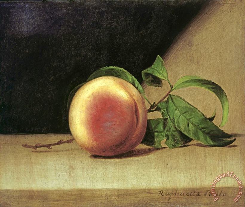 Still Life with Peach painting - Raphaelle Peale Still Life with Peach Art Print