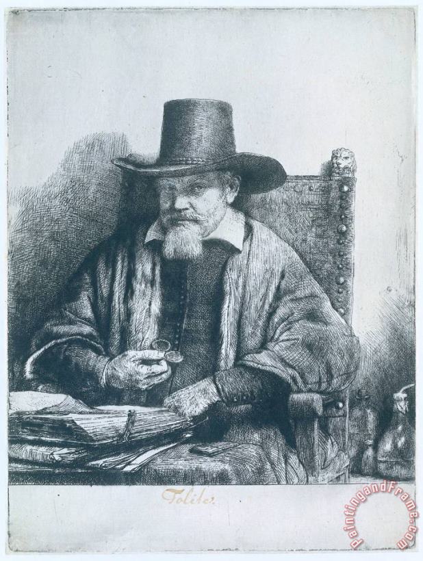 Rembrandt Arnold Tholinx Art Print