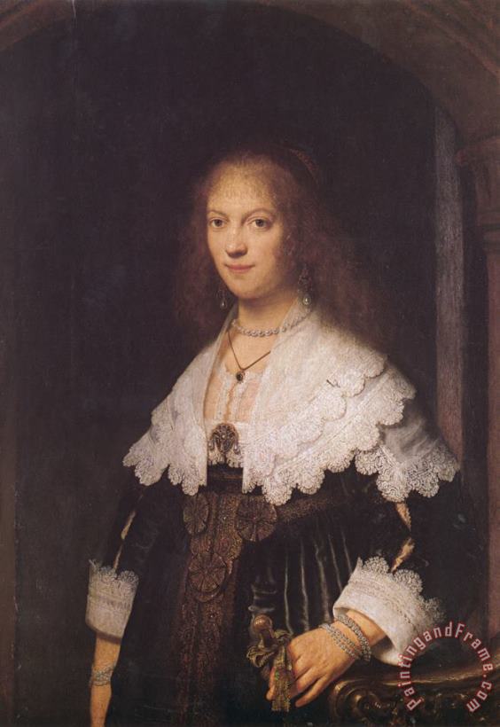 Rembrandt Maria Trip Art Painting