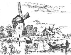 Rembrandt Rembrandt Mill Drawing