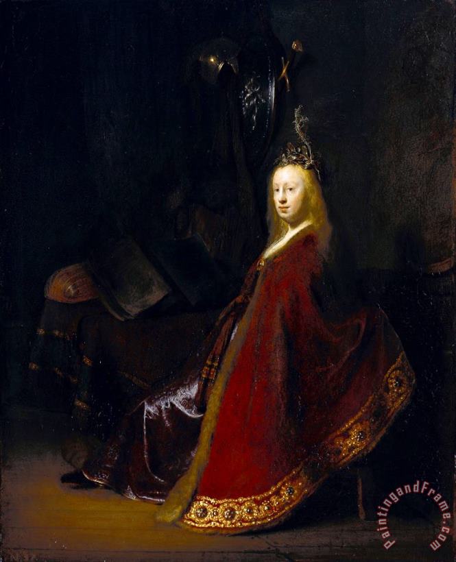Rembrandt Harmensz van Rijn Minerva Art Painting