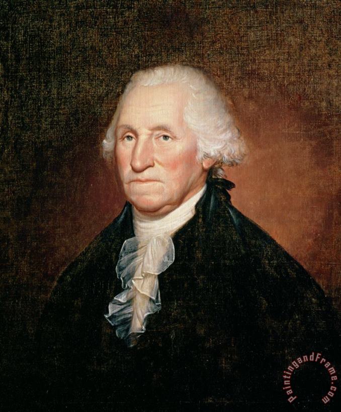 George Washington painting - Rembrandt Peale George Washington Art Print