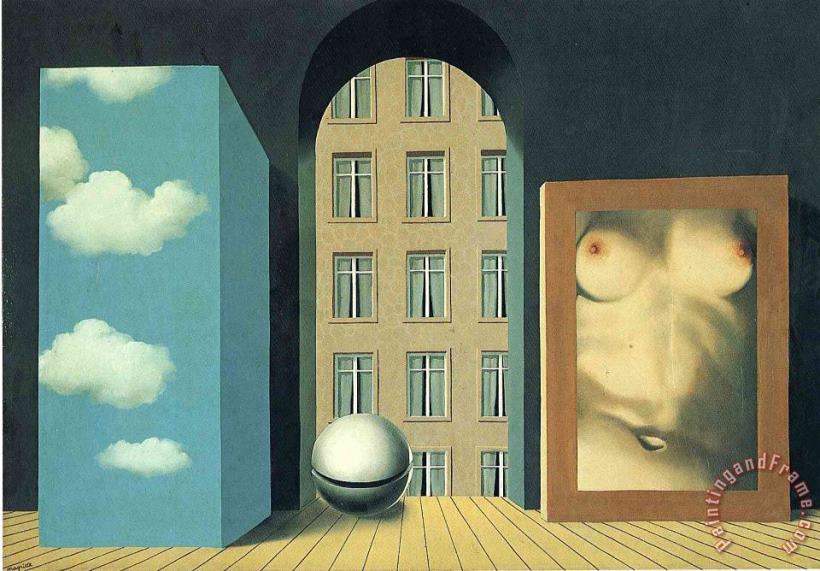 rene magritte Act of Violence 1932 Art Print