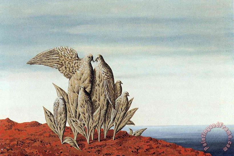 rene magritte Island of Treasures 1942 Art Painting