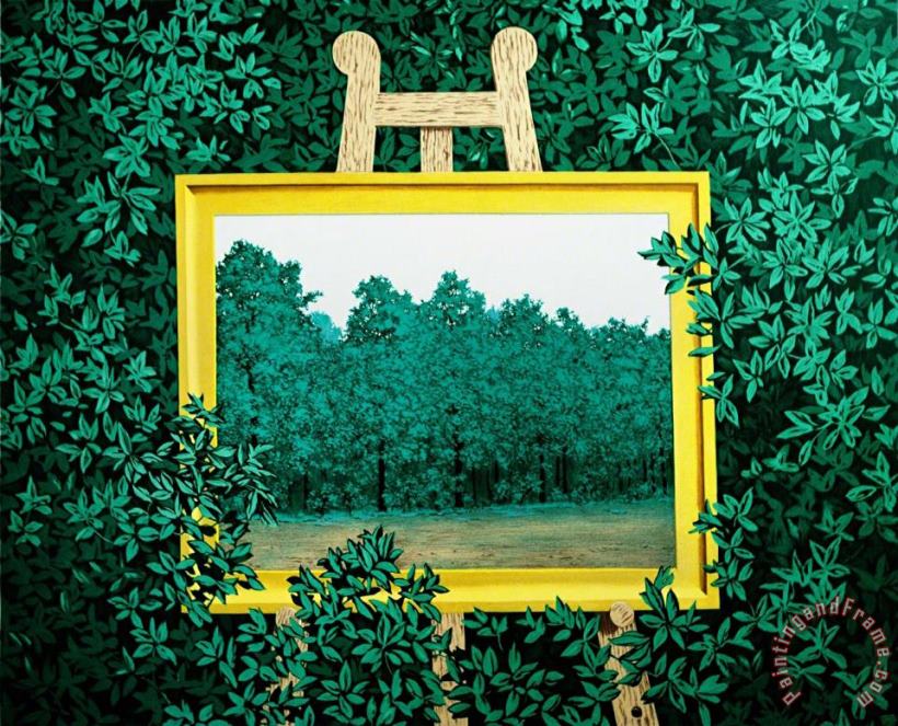 rene magritte La Cascade (the Waterfall), 2004 Art Painting