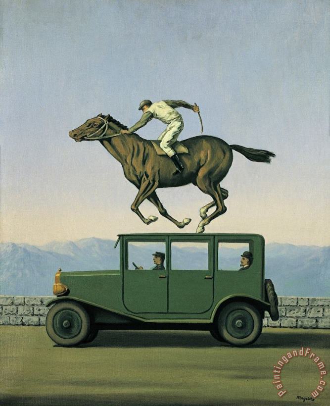 rene magritte La Colere Des Dieux, 1960 Art Painting
