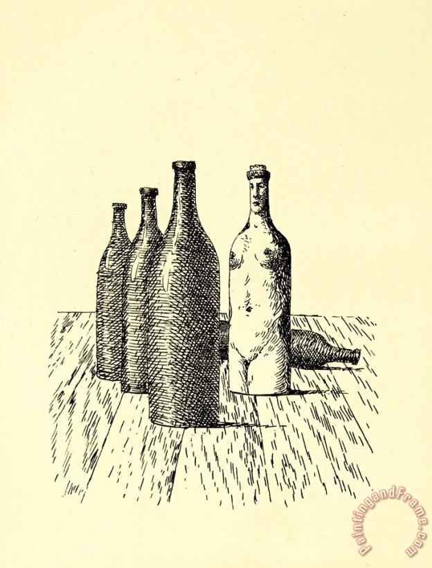 rene magritte La Comtesse De Monte Cristo, From Aube a L'antipode, 1966 Art Print