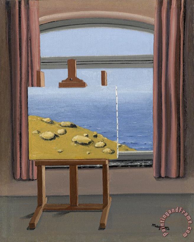 rene magritte La Condition Humaine Art Painting