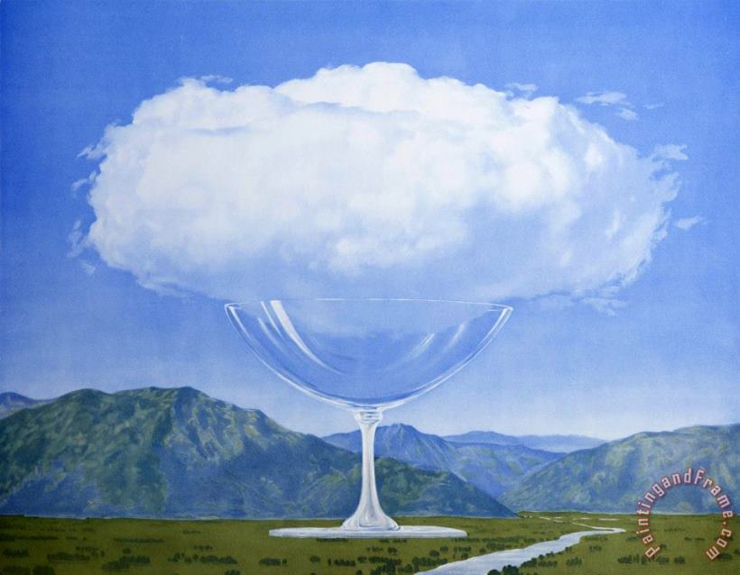 rene magritte La Corde Sensible, 1979 Art Print