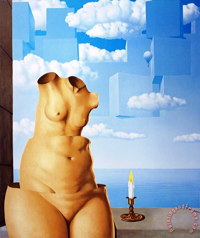 rene magritte La Folie Des Grandeurs II (megalomania), 2004 Art Painting