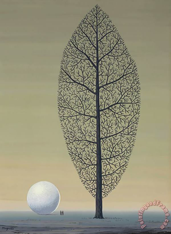 rene magritte La Recherche De L'absolu, 1963 Art Painting