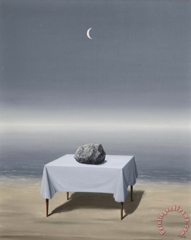 rene magritte Le Monde Visible, 1962 Art Painting