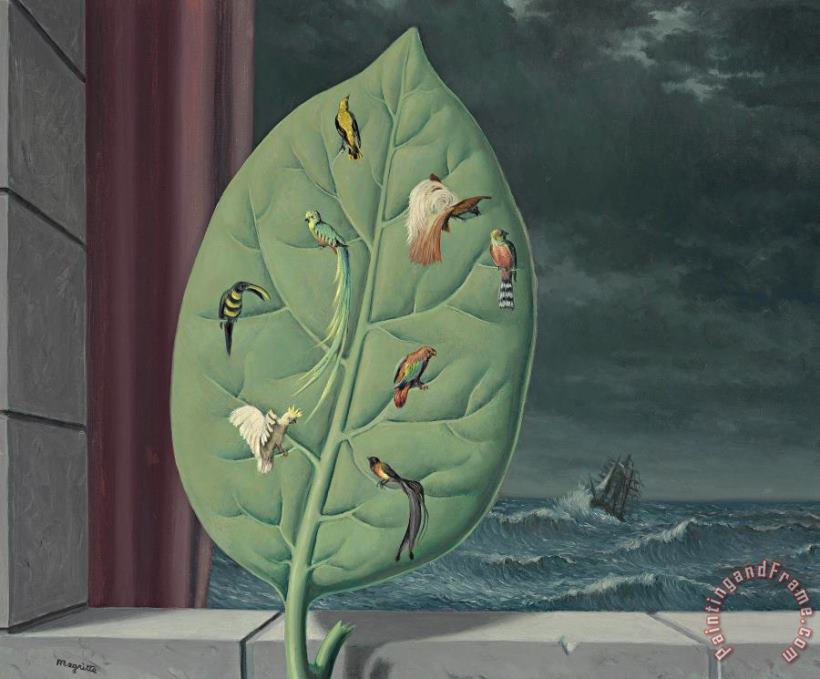 rene magritte Le Rendez Vous, 1948 Art Painting