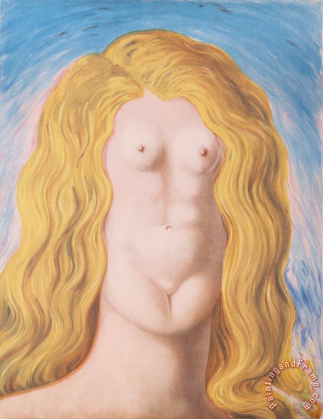 rene magritte Le Viol, 1979 Art Painting