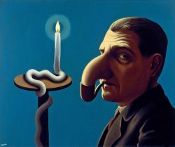 rene magritte Philosopher S Lamp 1936