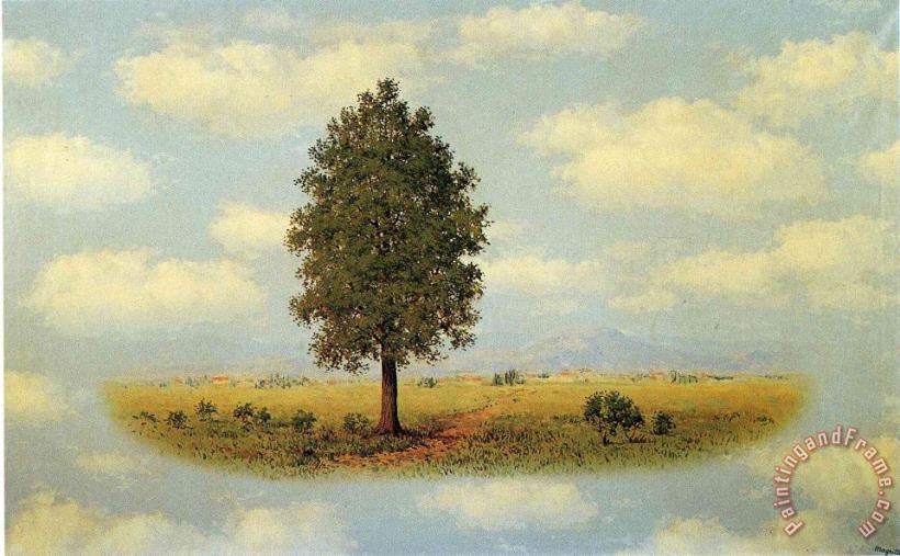 rene magritte Territory 1957 Art Painting