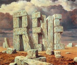 rene magritte The Art of Conversation 1950