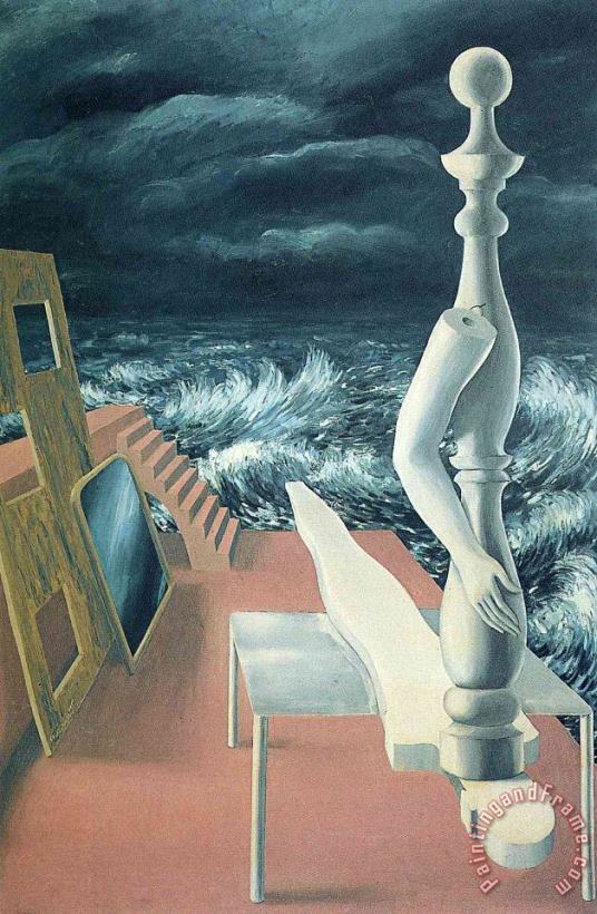The Birth of Idol 1926 painting - rene magritte The Birth of Idol 1926 Art Print