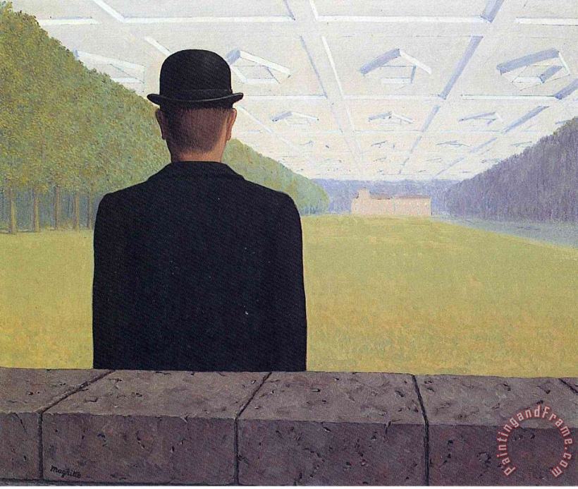 The Great Century 1954 painting - rene magritte The Great Century 1954 Art Print