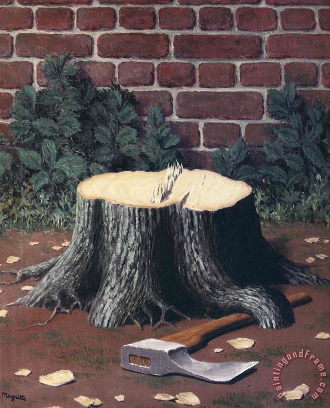 rene magritte The Labours of Alexander 1950 Art Print