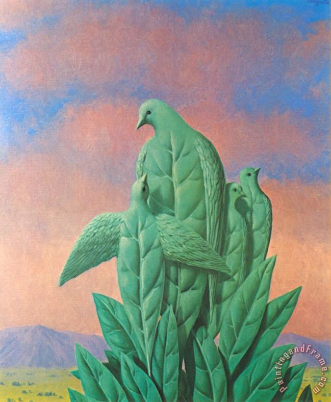 rene magritte The Natural Graces 1963 Art Painting