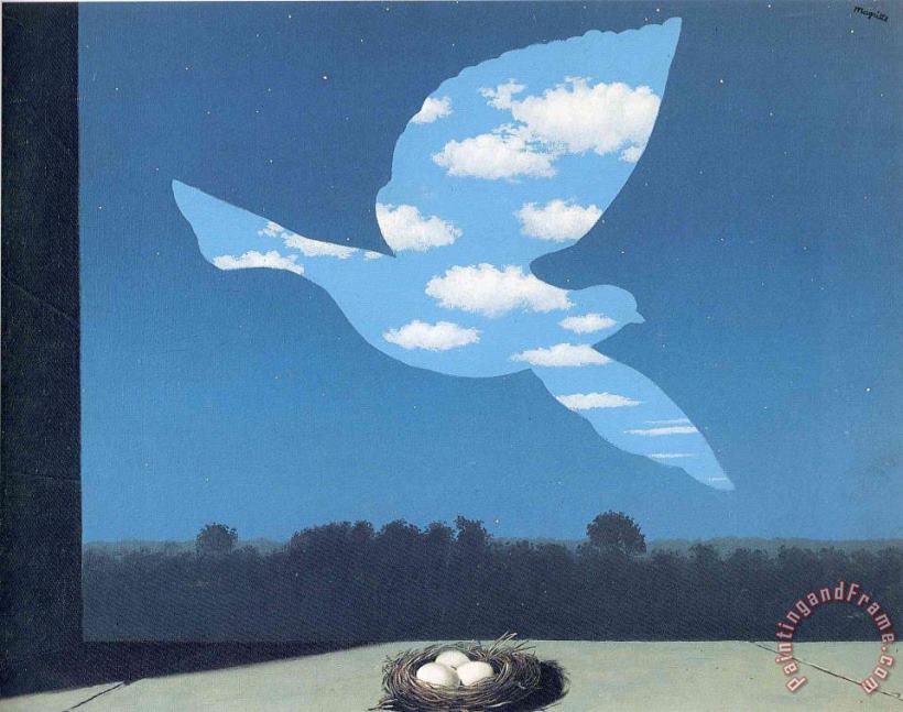 rene magritte The Return 1940 Art Print