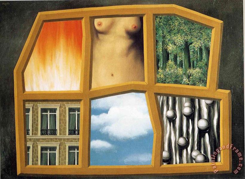 rene magritte The Six Elements 1928 Art Painting