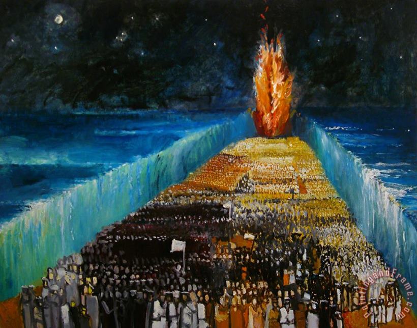 Richard Mcbee Exodus Art Painting