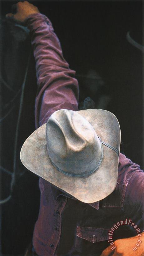 Cowboy, 1999 painting - Richard Prince Cowboy, 1999 Art Print