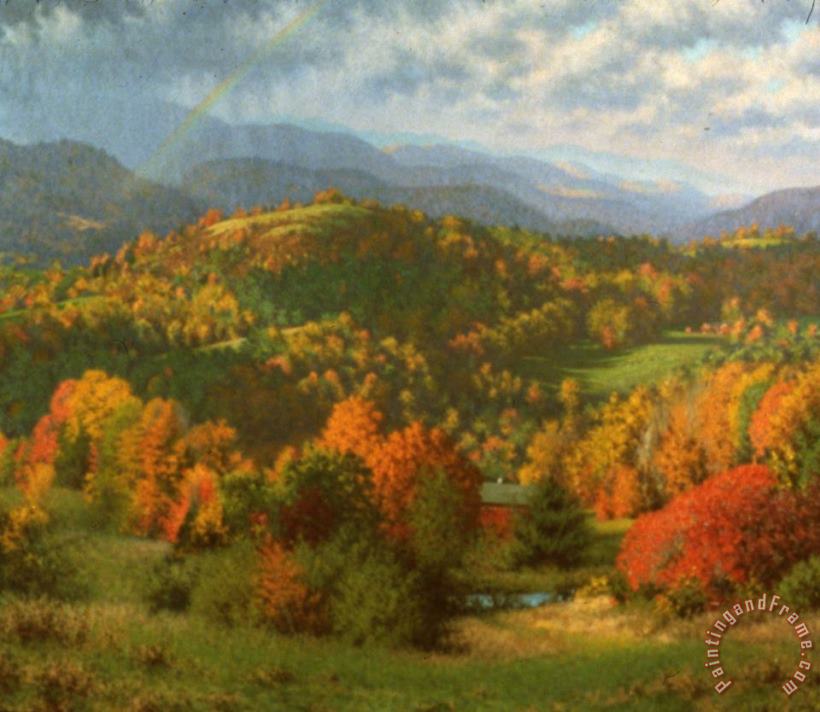 Richard Wheeler Whitney Autumn Storm Art Painting