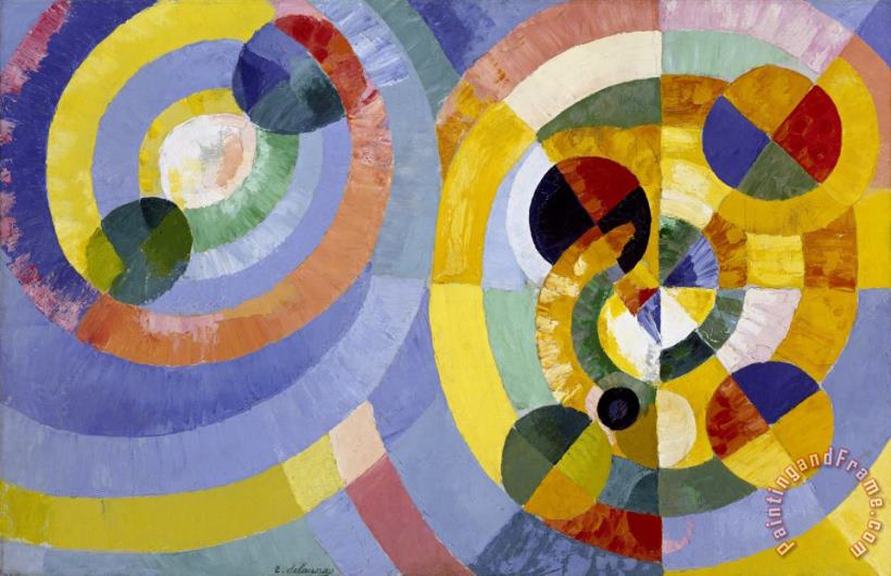 Circular Forms (formes Circulaires) painting - Robert Delaunay Circular Forms (formes Circulaires) Art Print