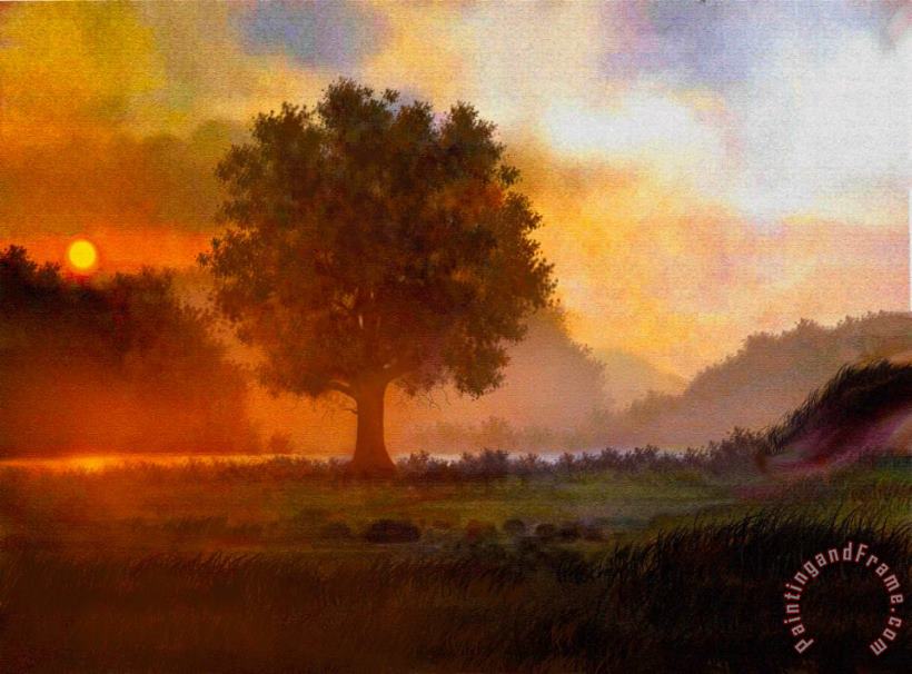Robert Foster Lone Tree Art Painting