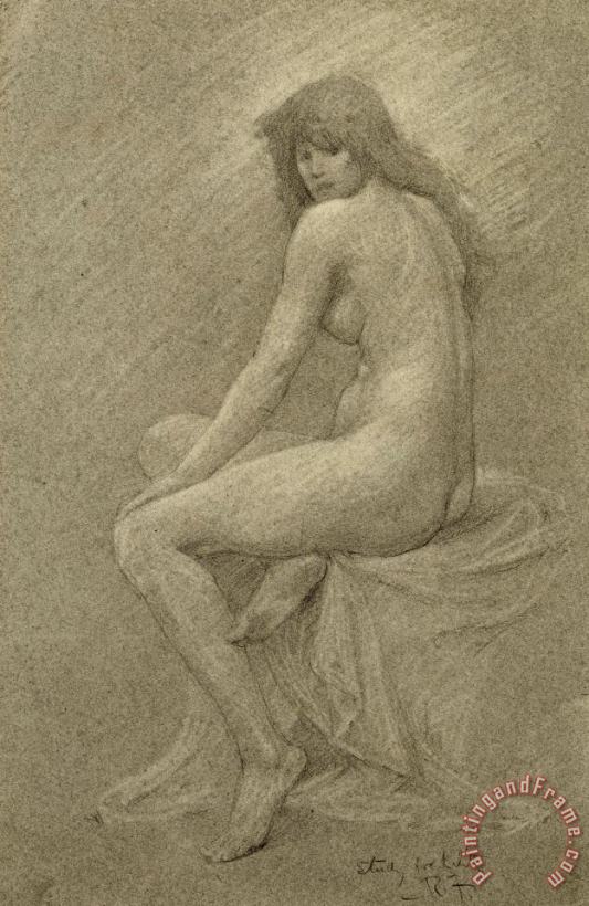 Study For Lilith painting - Robert Fowler Study For Lilith Art Print