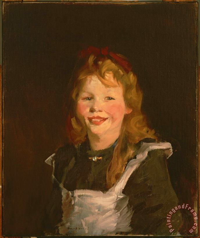 Dutch Girl painting - Robert Henri Dutch Girl Art Print